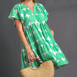 Emerald Orchard Chic Dress