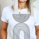 Rainbow Boho Tee