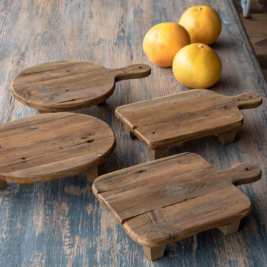 Wooden Cutting Board Risers, Set of 4