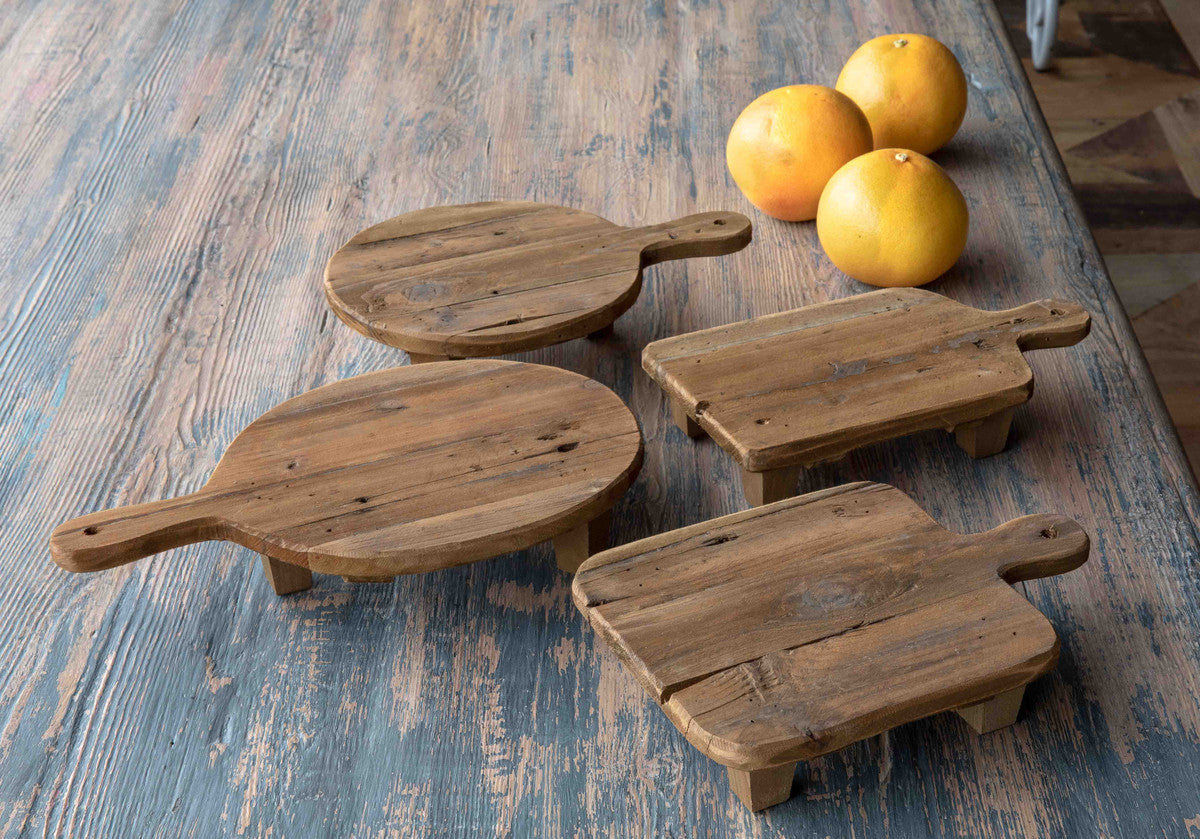 Wooden Cutting Board Risers, Set of 4