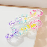Acetate Splatter Drop Earrings